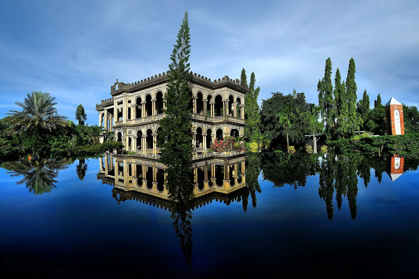 The remains of the Lacson mansion in Talisay, Negros Occidental