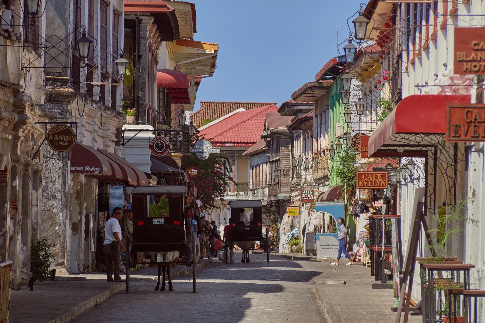 Calle Crisologo in Vigan, Ilocos Sur