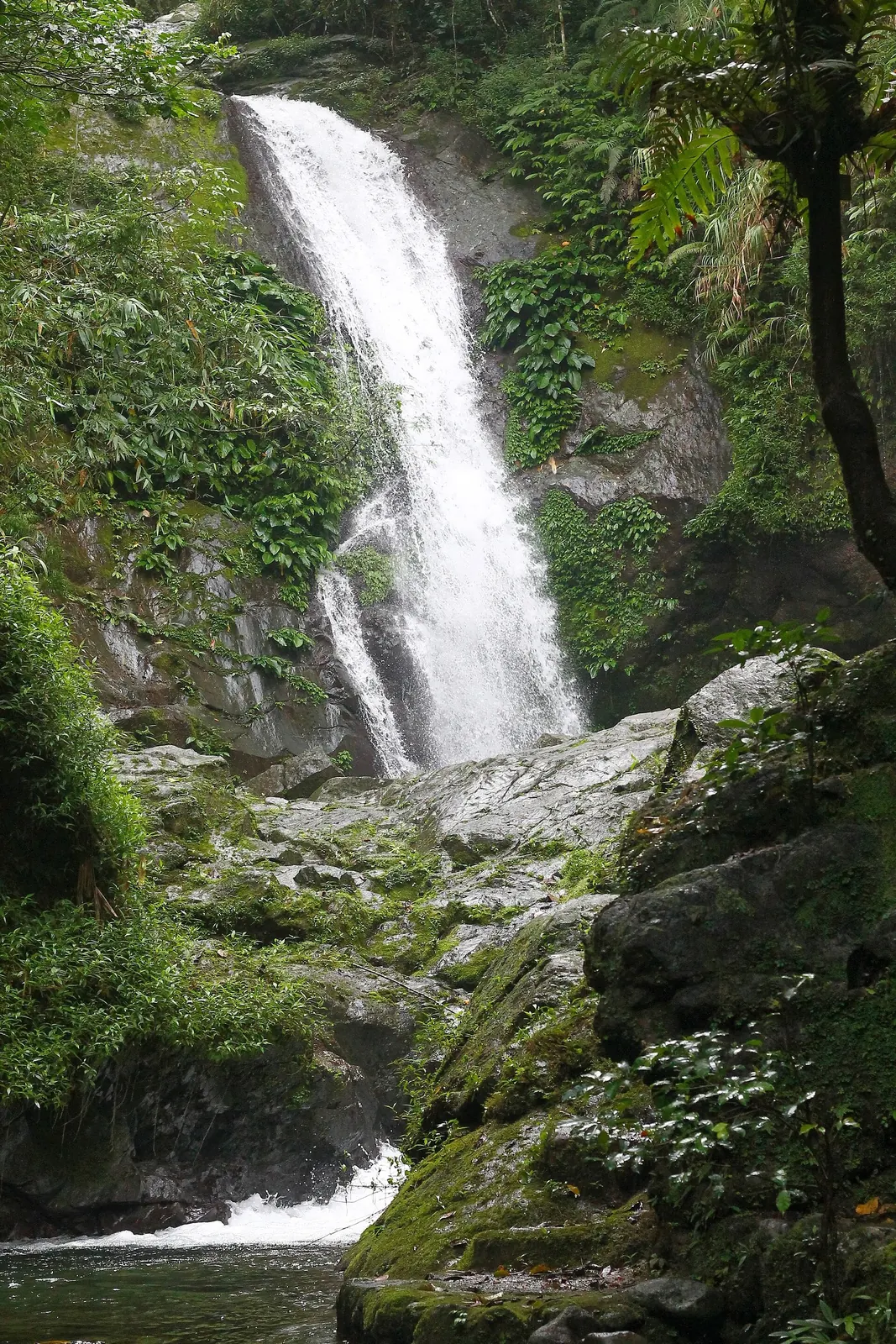 Imugan Falls in Santa Fe, Nueva Vizcaya