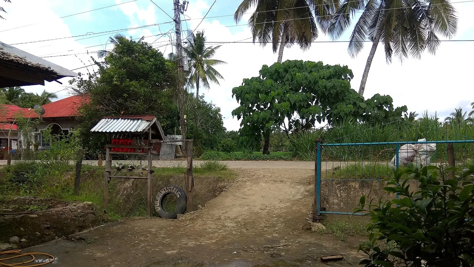 A road through Balucanan in Siay, Zamboanga Sibugay