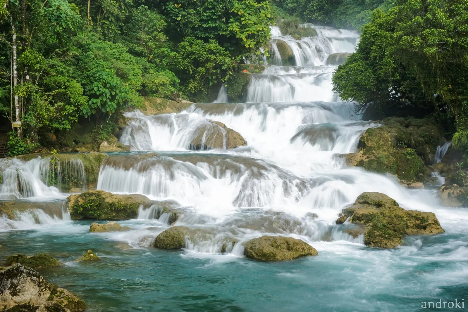 Aliwagwag Falls in Cateel, Davao Oriental