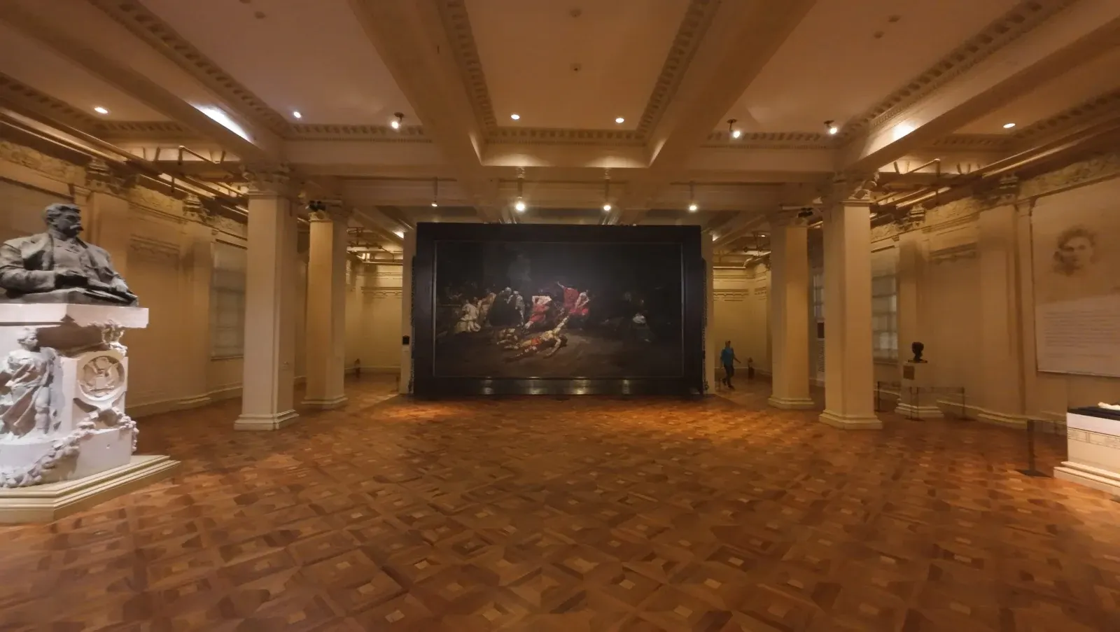 This hall houses one of the country’s most well-known paintings, the Spoliarium by Juan Luna y Novicio (1857-1899).