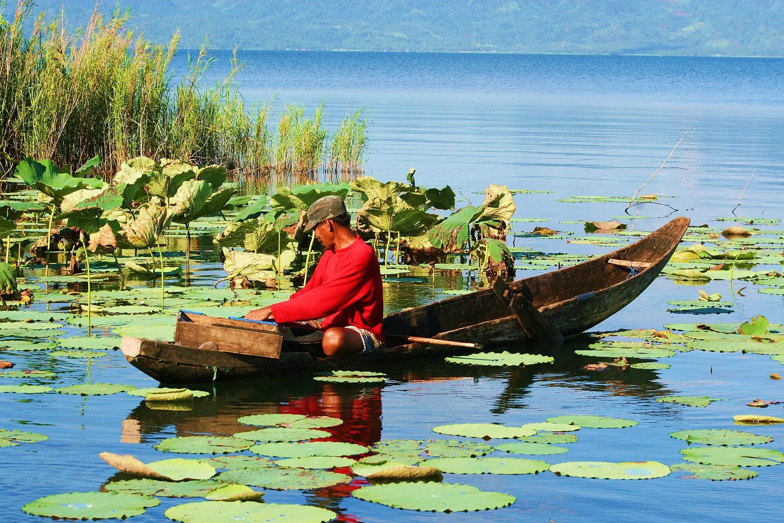 Lake Mainit, shared by Agusan del Norte and Surigao del Norte