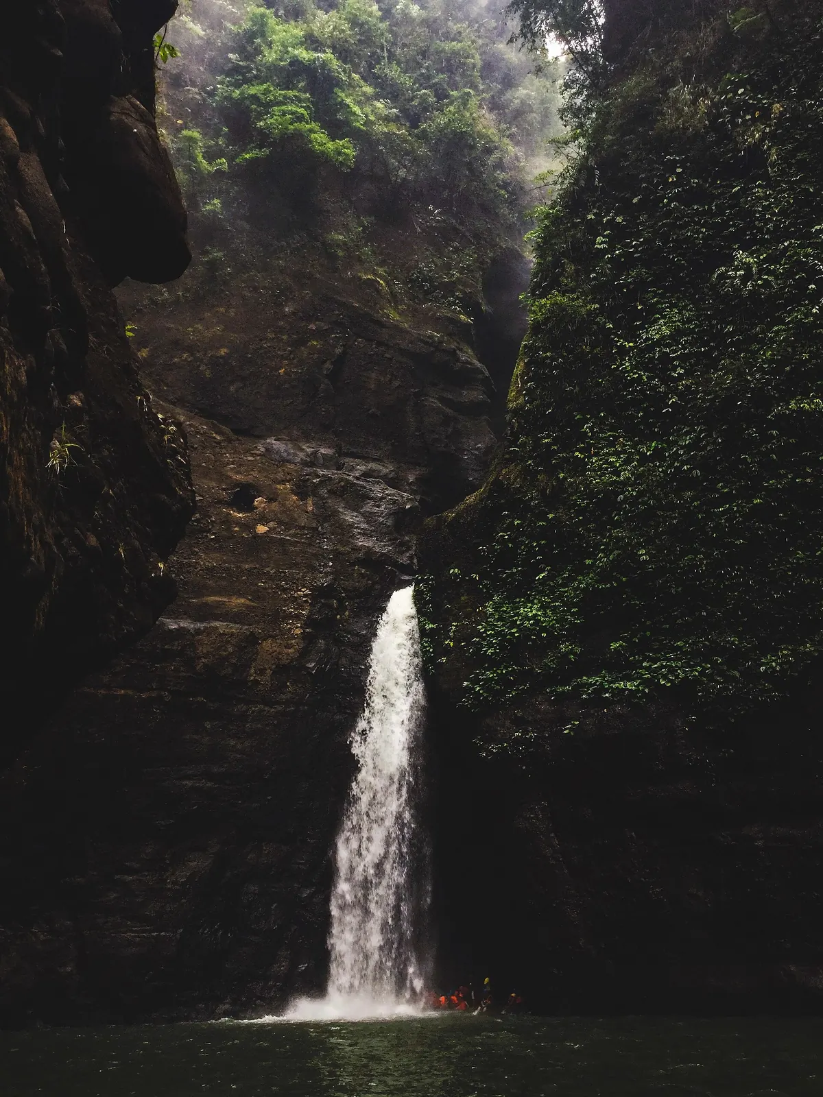 Pagsanjan Falls, located in Cavinti, Laguna