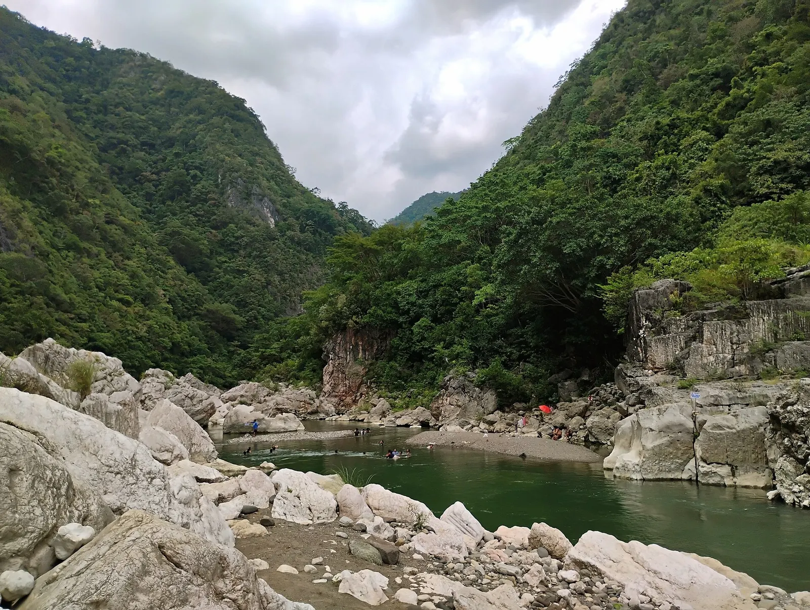The Tinipak River landscape in Tanay, Rizal