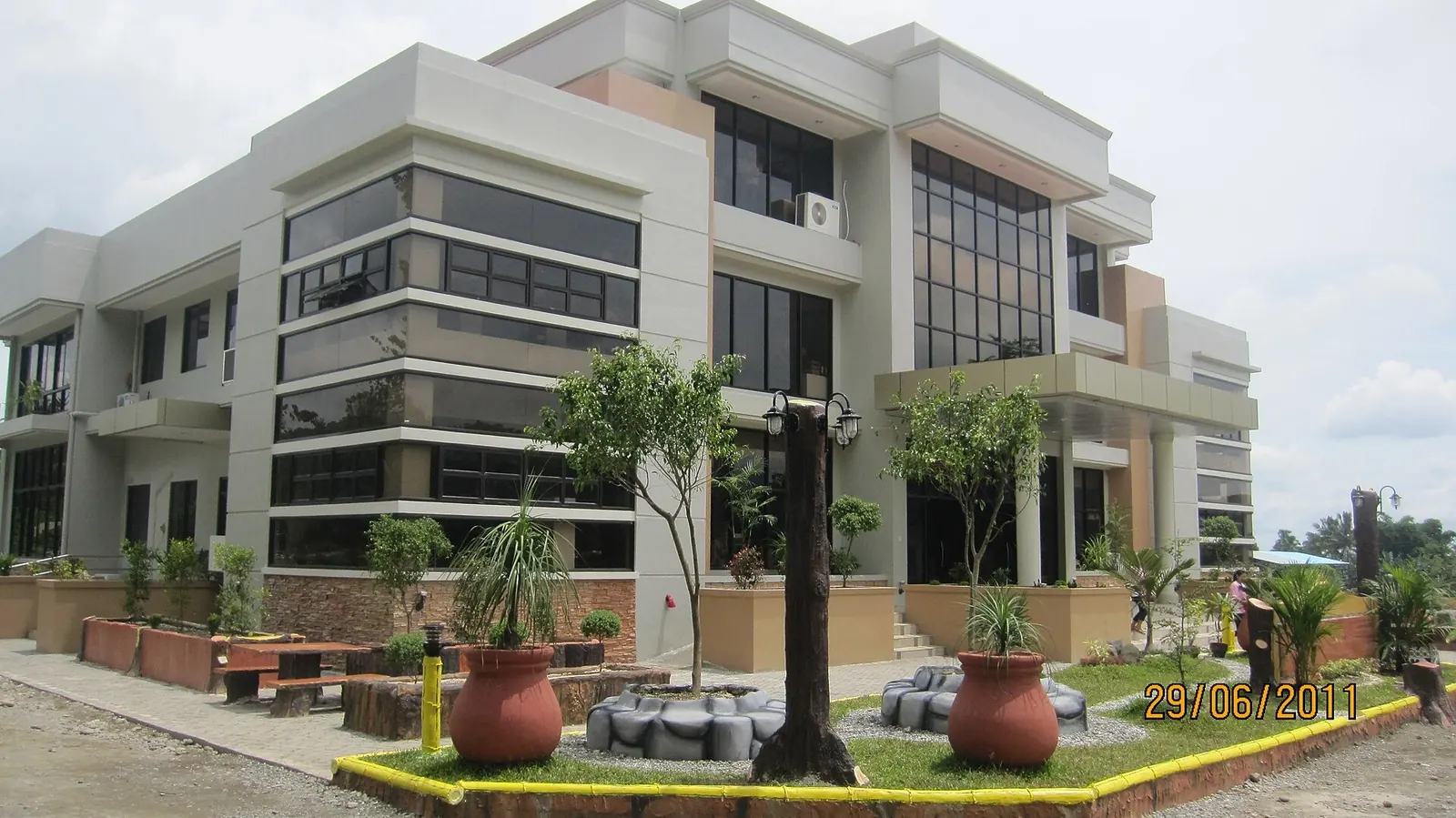 The municipal center of New Bataan, Davao de Oro