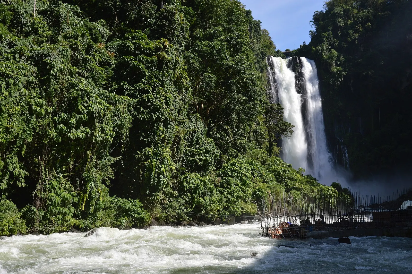 Maria Cristina Falls in the independent city of Iligan, near Lanao del Norte