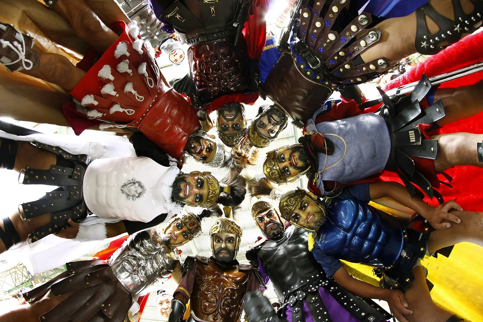 Moriones participants in Marinduque